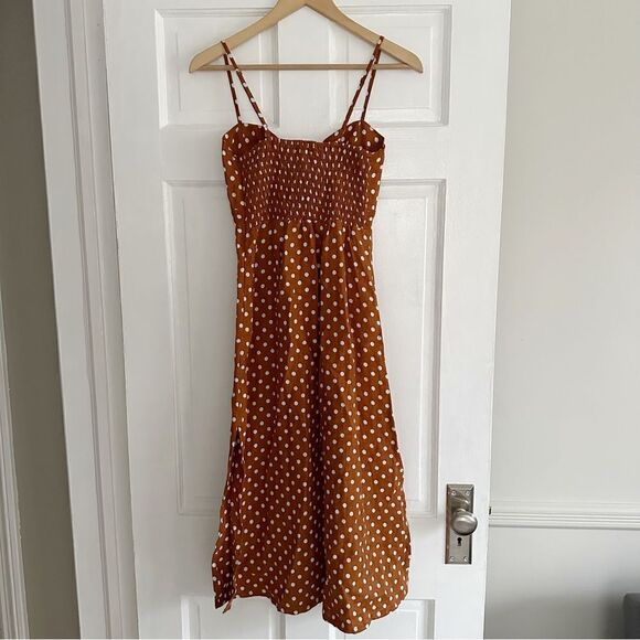 Faithfull The Brand Polkadot Midi Dress - Picture 9 of 9